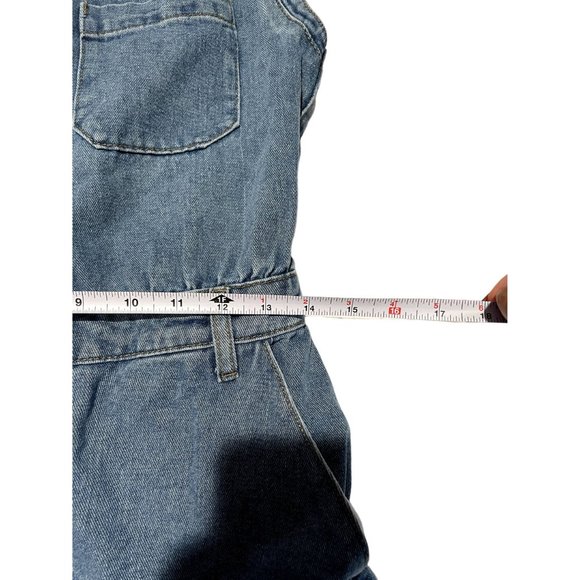 MIOU MUSE DENIM ROMPER SIZE MEDIUM | T1 - Picture 7 of 10